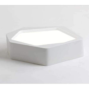 Planet Gates single white / 12W Library 1 Pcs Novelty Cell Led Light modern Commercial Lighting For Office Study Room Surface Black White Led Ceiling Lamp Avize