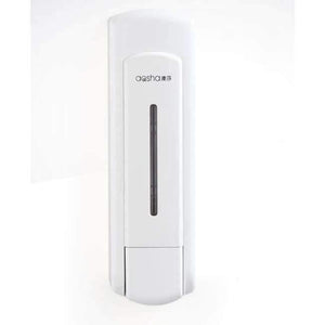 Planet Gates single white Bathroom Soap Dispenser Shower Liquid Shampoo Dispenser 350/700/1050ml Wall Mounted Bathroom Shower Soap Dispenser,hotel product