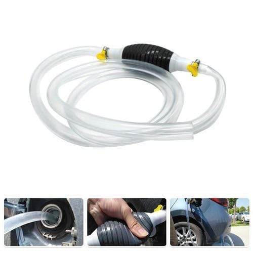 Planet Gates Siphon Hand Pump Portable Manual Car Fuel Transfer Pump for Gas Gasoline Petrol Diesel Oil Liquid Water
