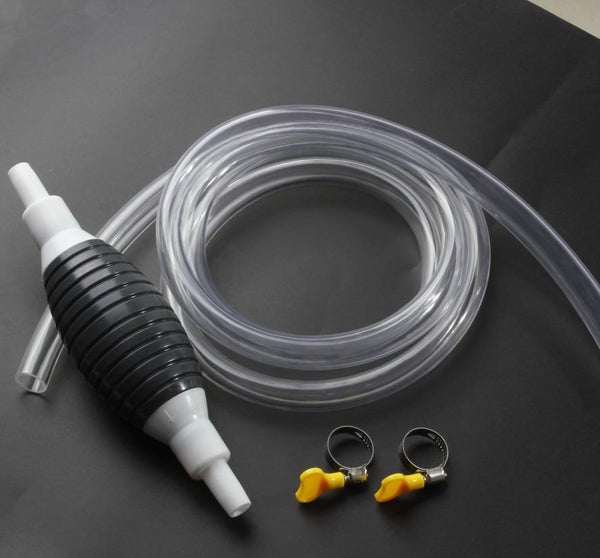 Planet Gates Siphon Hand Pump Portable Manual Car Fuel Transfer Pump for Gas Gasoline Petrol Diesel Oil Liquid Water