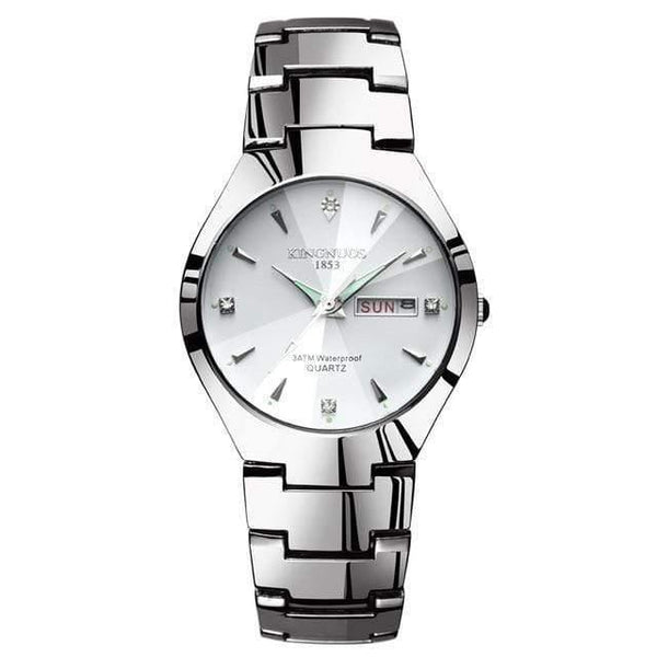 Planet Gates siver white men Lovers Watch Women Fashion Calendar Luminous Watches Men Casual Waterproof Quartz Wristwatches Unisex