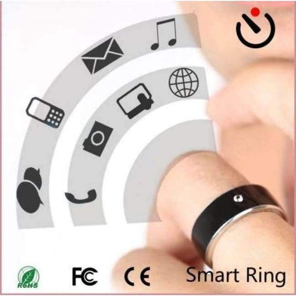 Planet Gates Size 7Q / MJ02 Black NFC Smart Finger Ring waterproof/dust-proof For Sony LG Samsung iphone HTC Android Mobile Phone Wear Magic Jakcom Smart Ring R3