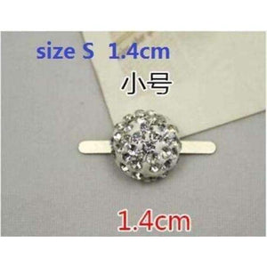 Planet Gates Size S 1 pair/lot Drill-shaped semi - circular sandals flower water diamond shoes buckle & luggage leather women 's shoes accessories