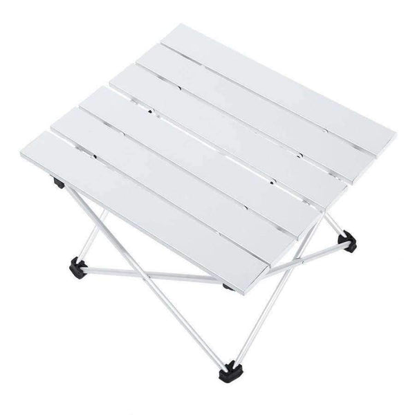 Planet Gates size S Foldable Table Desk Sheet Camping Kit Desk Outdoor Camping Stable Portable Mini BBQ Picnic Lightweight Anti-Skid Rectangle Table