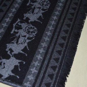 Planet Gates SJ006grayblack / 70.87 X11.81 INCH Men's Winter Cashmere Scarf Men Luxury Brand High Quality Neckerchief Winter Warm Soft Shawls