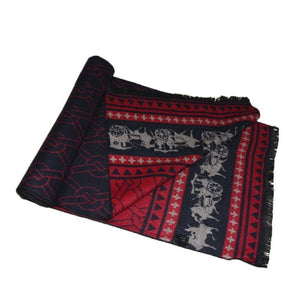 Men's Winter Cashmere Scarf Men Luxury Brand High Quality Neckerchief Winter Warm Soft Shawls - Planet Gates