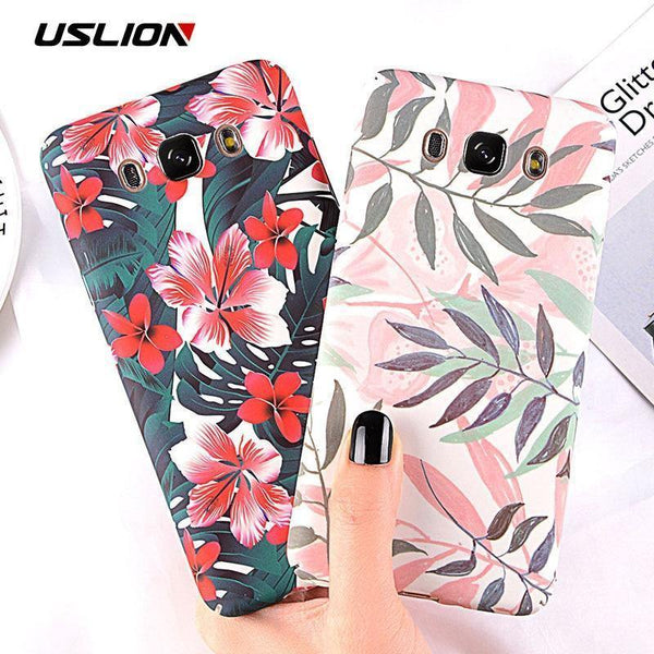 Planet Gates SJ3268 / for A3 2016 A310 USLION Case for Samsung Galaxy A8 A6 A7 A5 A3 J7 J5 J3 J2 Prime Flower Phone Cover Cases For Samsung Note 9 8 S9 S8 Plus S7 Edge
