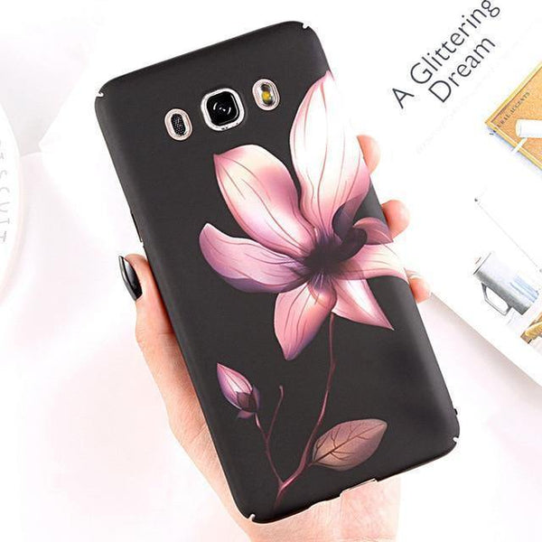 Planet Gates SJ4076 / for A5 2016 A510 USLION Flower Phone Case for Samsung Galaxy S9 S8 Plus S7 Edge Note 9 8 A8 A6 A7 A5 A3 J7 J5 J3 J2 Prime Cover Hard PC Cases