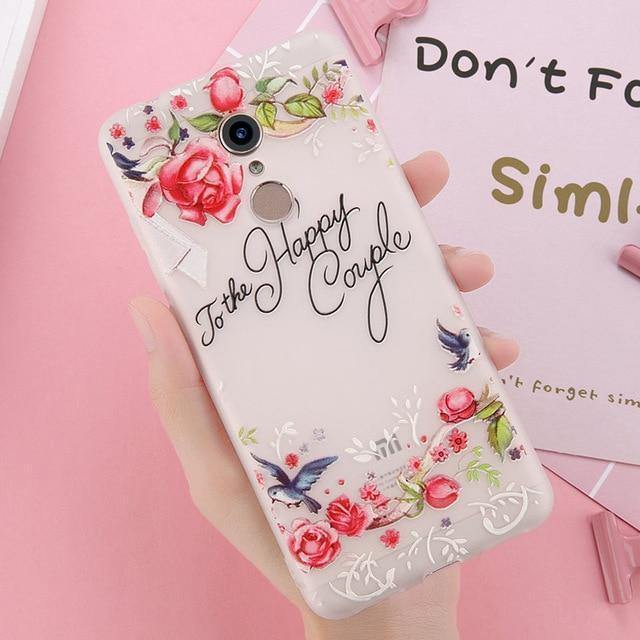 Planet Gates SJ5618 / For Xiaomi A1 USLION 3D Flower Phone Case For Xiaomi POCOPHONE F1 8 8 SE 6 6X Mix 2 Redmi 6 6 Pro 4X 5A 4 5 Plus Note 4 5 4X 5A Soft TPU Cover