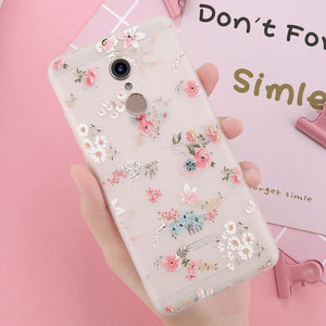 Planet Gates SJ5620 / For Xiaomi 6 USLION 3D Flower Phone Case For Xiaomi POCOPHONE F1 8 8 SE 6 6X Mix 2 Redmi 6 6 Pro 4X 5A 4 5 Plus Note 4 5 4X 5A Soft TPU Cover