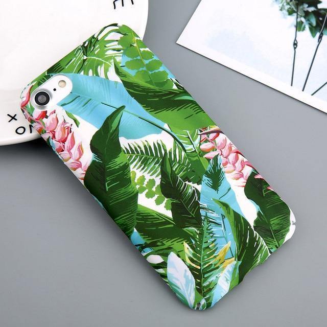 Planet Gates SJ3270 / For iPhone 6 6s USLION Case For iPhone 7 6 X XR XS Max Flower Cherry Tree Hard PC Phone Cases Candy Colors Leaves Cover For iPhone 6 6s 7 8 Plus