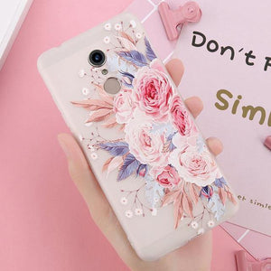 Planet Gates SJ7232 / For Xiaomi A1 USLION 3D Flower Phone Case For Xiaomi POCOPHONE F1 8 8 SE 6 6X Mix 2 Redmi 6 6 Pro 4X 5A 4 5 Plus Note 4 5 4X 5A Soft TPU Cover