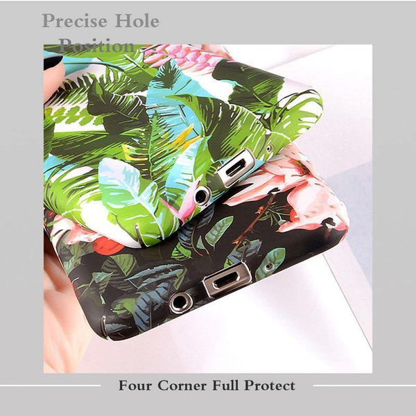 Planet Gates SJ9138 / for A5 2016 A510 USLION Flower Phone Case for Samsung Galaxy S9 S8 Plus S7 Edge Note 9 8 A8 A6 A7 A5 A3 J7 J5 J3 J2 Prime Cover Hard PC Cases