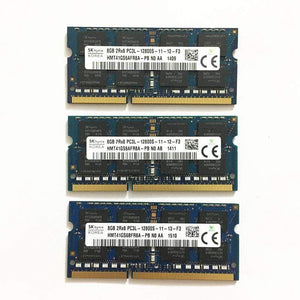 Planet Gates Sk hynix DDR3 RAMS 8GB 2RX8 PC3L-12800S DDR3 1600MHz 1.35V 8GB LAPTOP MEMORY ddr3