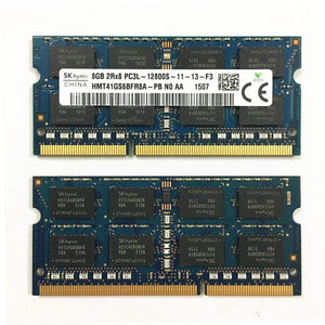 Planet Gates Sk hynix DDR3 RAMS 8GB 2RX8 PC3L-12800S DDR3 1600MHz 1.35V 8GB LAPTOP MEMORY ddr3