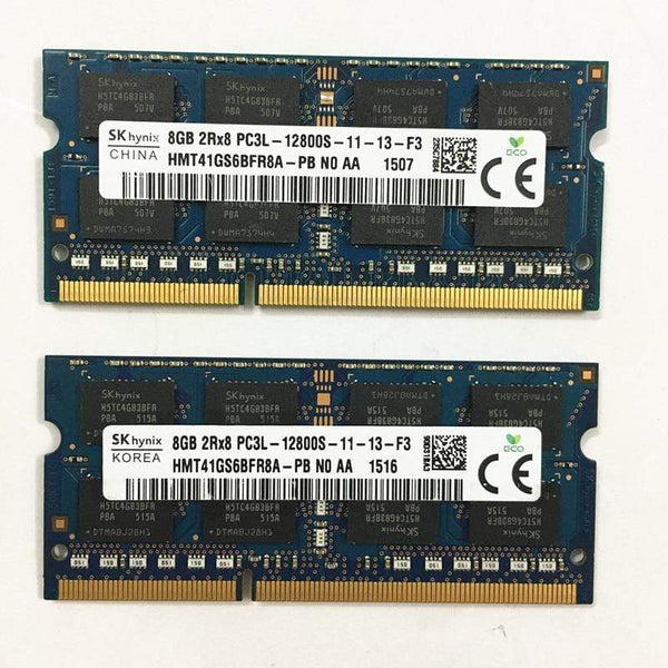 Planet Gates Sk hynix DDR3 RAMS 8GB 2RX8 PC3L-12800S DDR3 1600MHz 1.35V 8GB LAPTOP MEMORY ddr3