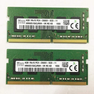 Planet Gates SK hynix RAMS DDR4 4GB 2666MHz  4GB 1Rx16 PC4-2666V-SC0-11 DDR4 4GB laptop memory
