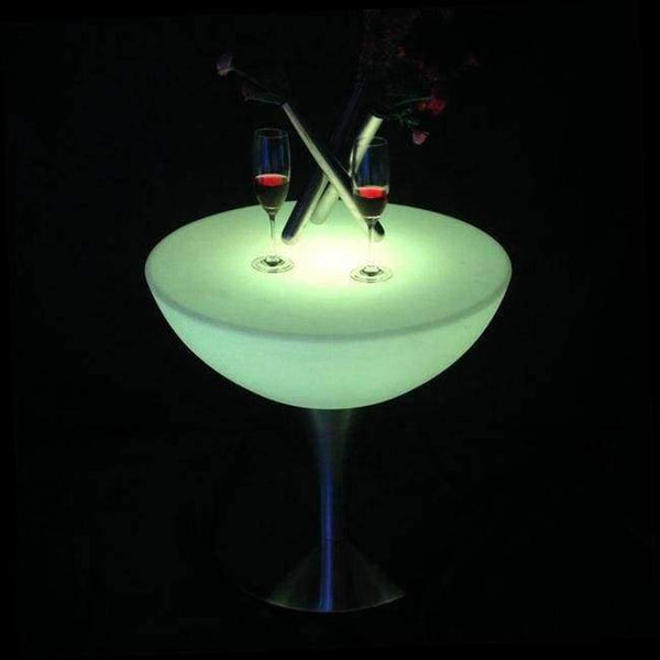 Planet Gates SK-LF18 (D60*H56cm)  Led Bar Furniture Illuminous Glowing Coffee Bar Table with 24 keys remote control For Party Event 2pcs/Lot