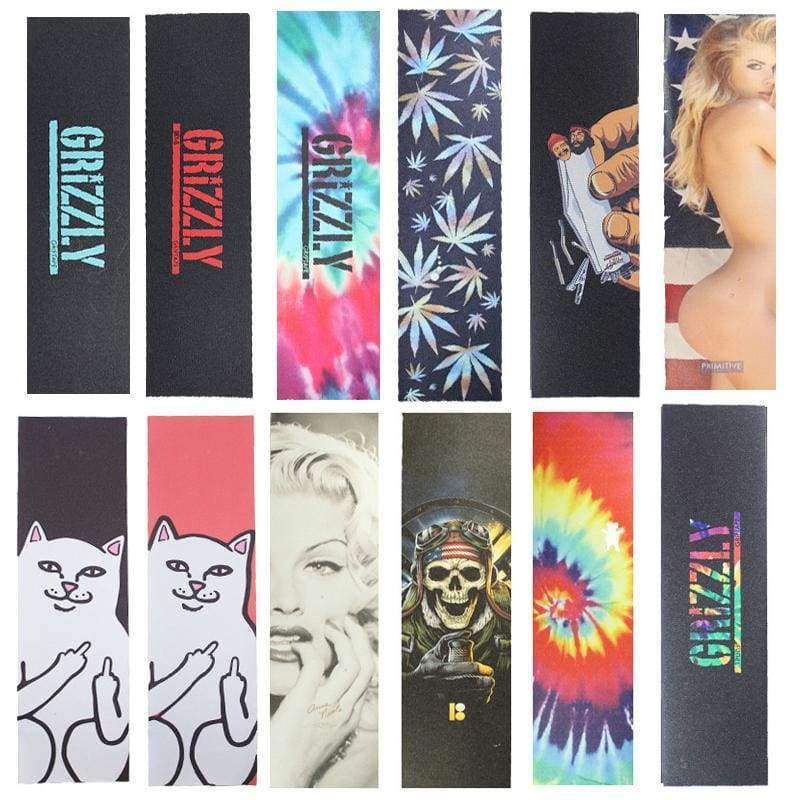 Planet Gates Skateboard Griptape Anti-Skid Skate Board Rough Sandpaper 83*23cm Fish Board Longboard Skateboard Grip Tape