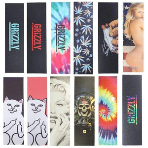 Planet Gates Skateboard Griptape Anti-Skid Skate Board Rough Sandpaper 83*23cm Fish Board Longboard Skateboard Grip Tape