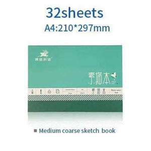 Planet Gates sketch book A4 1 Pcs Professional Watercolor/Sketch Paper 16/32Sheets Hand Painted Water-soluble Book Creative Office School Art Supplies