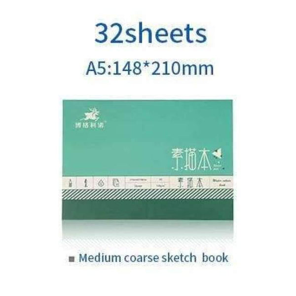 Planet Gates sketch book A5 1 Pcs Professional Watercolor/Sketch Paper 16/32Sheets Hand Painted Water-soluble Book Creative Office School Art Supplies