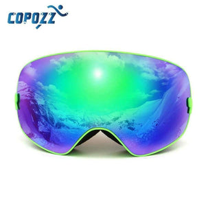 Planet Gates Ski Goggles Double Lens UV400 Anti Fog Unisex Snowboard Ski Glasses With Night Vision Ski Lens Snow Eyewear Adult