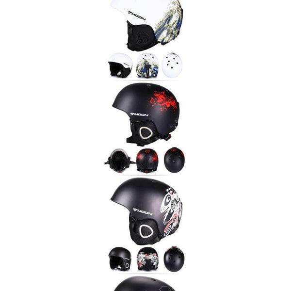 Planet Gates Ski Helmet Ultralight CE Certification Integrally-molded Breathable Skateboard Ski Snowboard Helmet Size S/M/L/XL