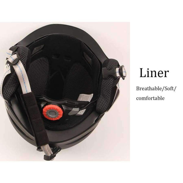 Planet Gates Ski Helmet Ultralight Women ABS+EPS CE EN-1077 Skiing Helmet Adult Outdoor Sports Skateboard Snowboard Helmet Men