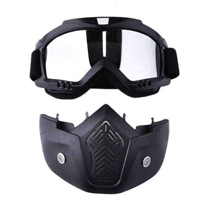 Planet Gates Ski Snowboard Mask Winter Ski Snowmobile Goggles Windproof Skiing Glasses Motocross Sunglasses with Mouth Filter