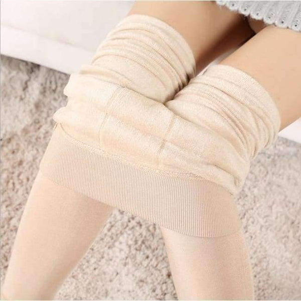 Planet Gates skin / One Size Winter Autumn Leggings Women's Warm Leggings High Waist Thick Velvet Legging Solid Black Leggings Warm Pant for Women