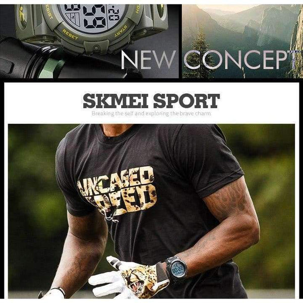 Детски часовници Planet Gates SKMEI, LED цифрови многофункционални водоустойчиви ръчни часовници, спортни часовници за деца, момчета и момичета.