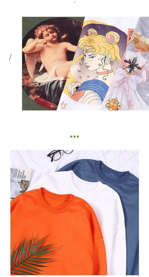 Planet Gates Skull Print Hoodie Cartoon Clothing Men's Hoodie Sweatshirt Hip Hop Tracksuit Fashion Streetwear Round Neck Oversized Hoodies