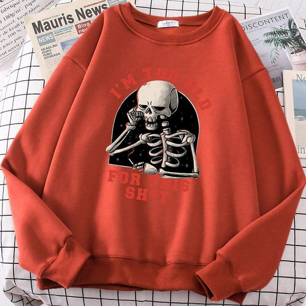 Planet Gates Skull Print Hoodie Cartoon Clothing Men's Hoodie Sweatshirt Hip Hop Tracksuit Fashion Streetwear Round Neck Oversized Hoodies