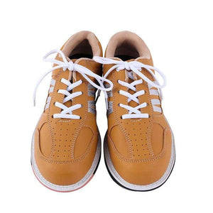 Quality Men Bowling Shoes Male Sports Sneakers Microfiber Breathable Skidproof Sole Professional Right-Hand Bowling Sneakers