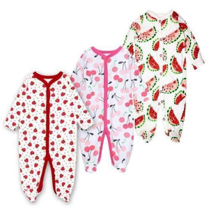 Planet Gates Sky Blue / 3M 3 Pack Baby Girls Boy Clothes Newborn Pajamas Toddler Infant Sleepwear 0-12 Months Baby Romper Babies Clothing Set