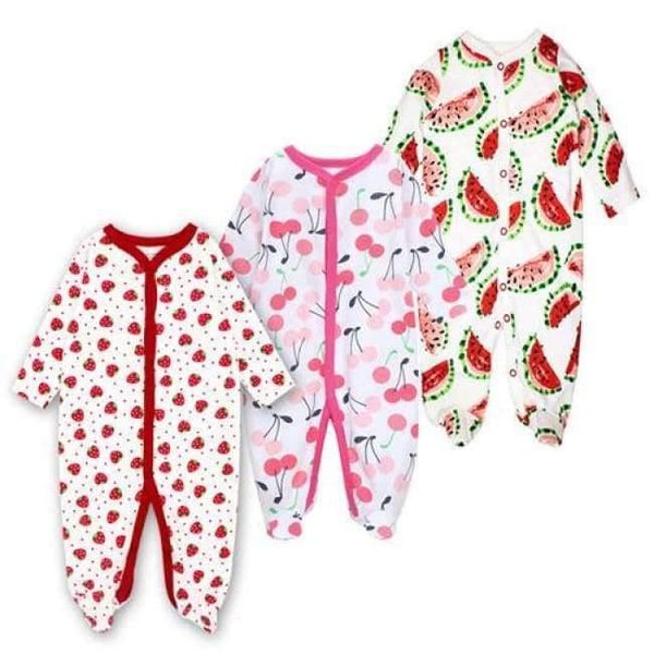 Planet Gates Sky Blue / 3M 3 Pack Baby Girls Boy Clothes Newborn Pajamas Toddler Infant Sleepwear 0-12 Months Baby Romper Babies Clothing Set