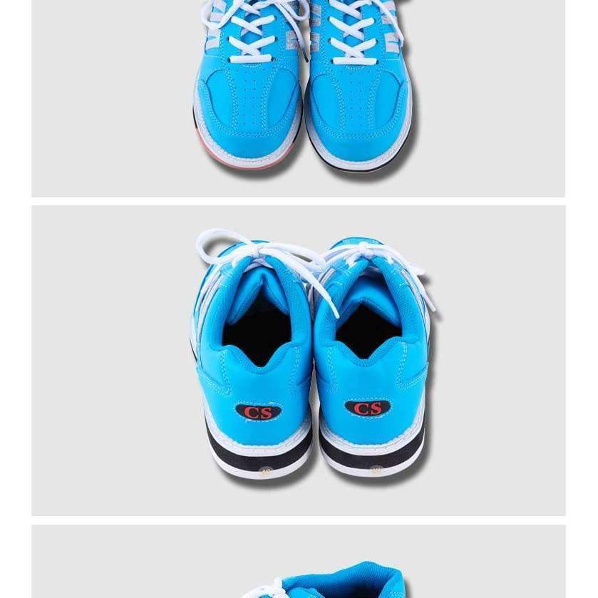 Planet Gates Sky Blue / 4.5 Woman Bowling Shoes Beginners Sports High Quality Models Men Sneakers Breathable Slip Traning Shoes AA11040