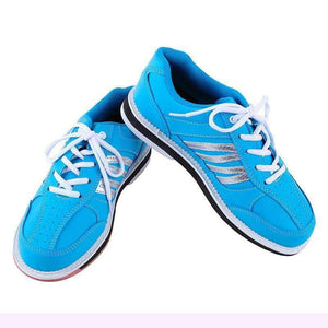 Planet Gates Sky Blue / 4.5 Woman Bowling Shoes Beginners Sports High Quality Models Men Sneakers Breathable Slip Traning Shoes AA11040
