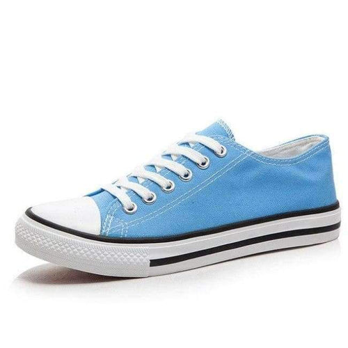 Planet Gates Sky Blue / 5 Woman Canvas Shoes Flat Platform Loafers Vulcanize Shoes Women Casual Pumps Neutral Fashion Classic Designer Brands Sneakers