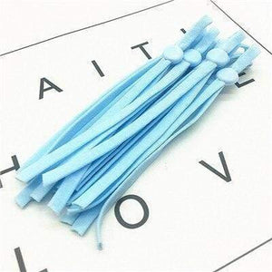 Planet Gates sky blue / 5mm / 20pcs 100Pcs Mask Sewing Elastic Band Cord With Adjustable Buckle Stretchy Mask Earloop Lanyard Earmuff Rope DIY Making Supplies