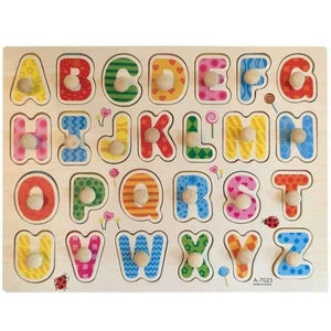 Planet Gates Sky Blue Baby Kid Early educational toys baby hand grasp wooden puzzle toy alphabet and digit learning education child wood jigsaw toy