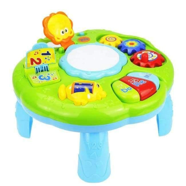 Planet Gates Sky Blue Baby Toys Educational 13-24 Months Musical Toys For Baby Toddlers Infants Activity Play Table Brinquedos Para Bebe Oyuncak