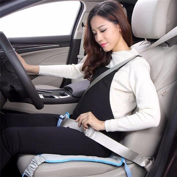 Planet Gates Sky Blue Car Seat Belt for Pregnant Woman Driving Safety with Car Seat Cushion Shoulder Pad Car Soft Strap Protection Cover Safety Belt