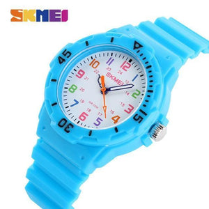 Planet Gates Sky blue Casual Kids Watches 5bar Waterproof Quartz Wristwatches Jelly Kids Clock Children Watch montre enfant 1043