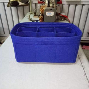 Planet Gates sky blue Cloth Insert Bag Organizer Makeup Handbag Organizer Multi-functional Travel Insert Handbag Portable  Cosmetic Bags