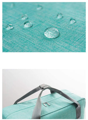 Planet Gates sky blue Fashion Folding Travel Bag Hand Luggage For Men And Women Duffle Bag fashion Travel bag 48*32*16cm