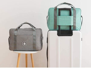 Planet Gates sky blue Fashion Folding Travel Bag Hand Luggage For Men And Women Duffle Bag fashion Travel bag 48*32*16cm