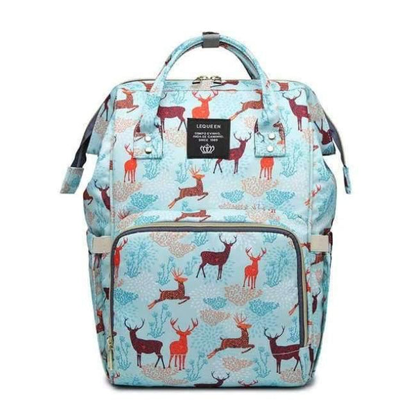 Planet Gates Sky Blue Fashion Maternity Bag Large Capacity Travel Backpack Nursing Baby Bag VS Land diaper Bag