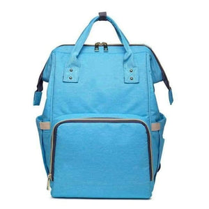Planet Gates Sky Blue Fashion  Maternity Nappy Bag Large Capacity Baby Bag Travel Backpack Desinger Nursing Bag for Baby Care